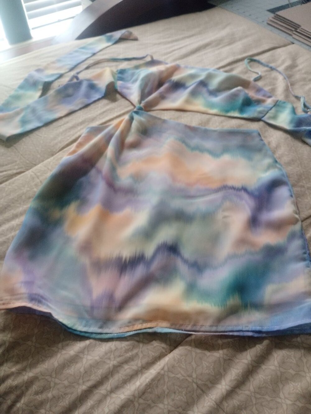 Bailey Roses Skirt/Top Set